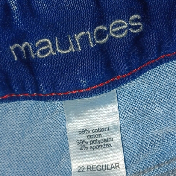 Maurices Plus Size Faded Blue Jeans - Picture 5 of 5